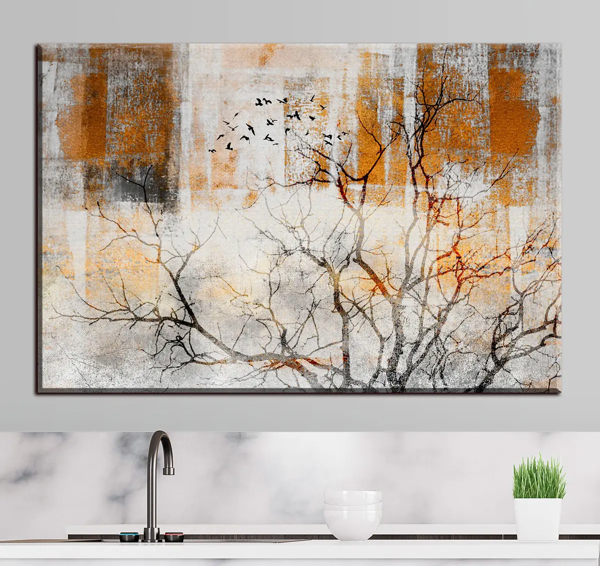  Schilderijen Grunge-boom s33076