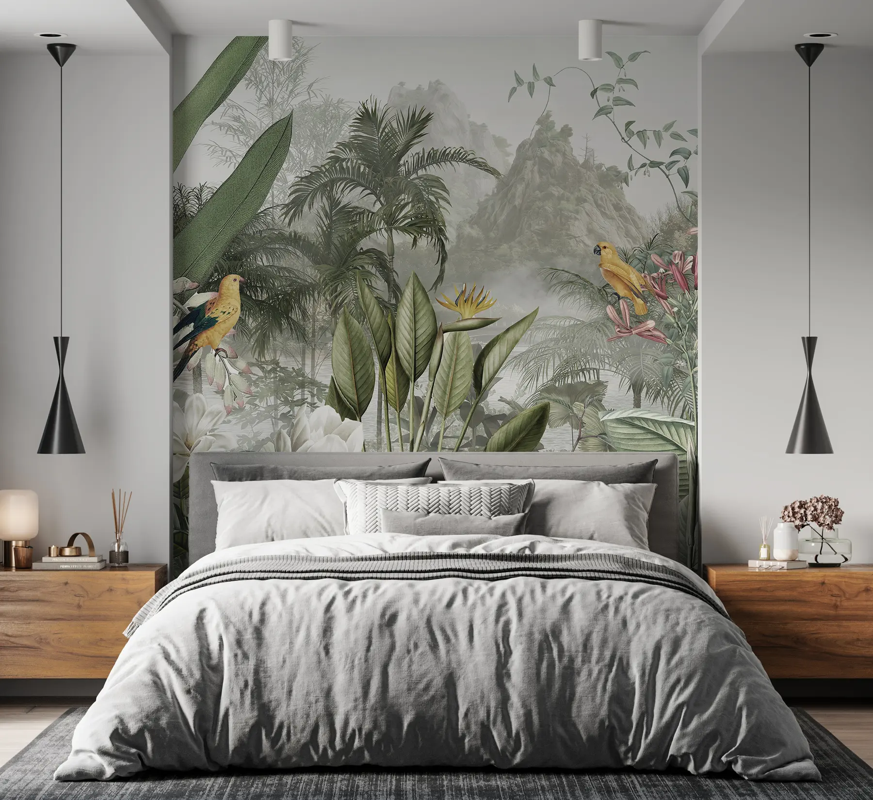 Fotobehang tropische jungle u95396