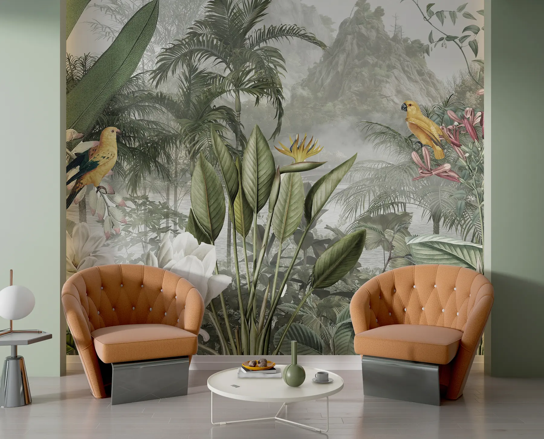 Fotobehang tropische jungle u95396