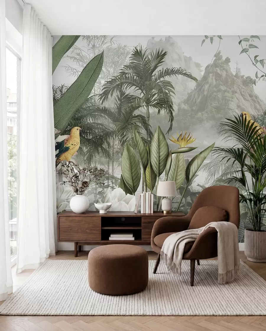 Papier peint photo Jungle tropicale u95396