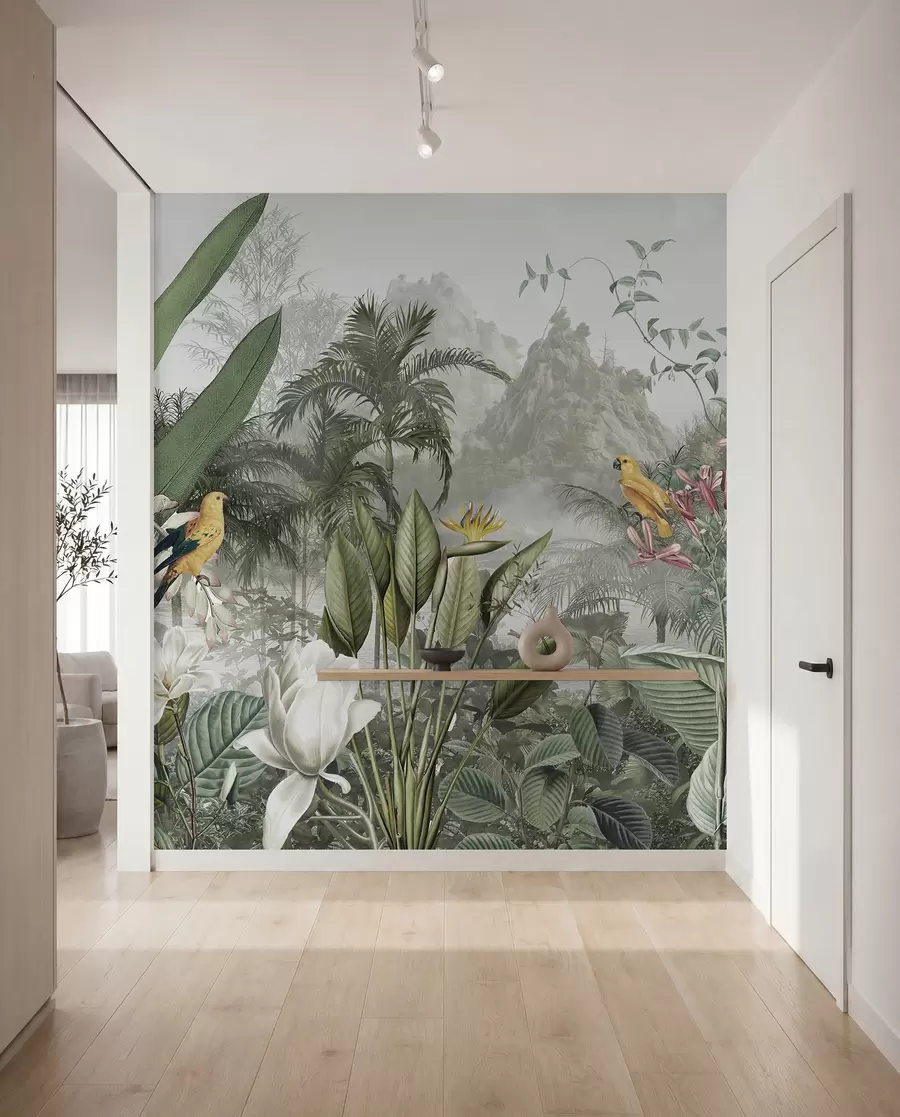 Fotobehang tropische jungle u95396