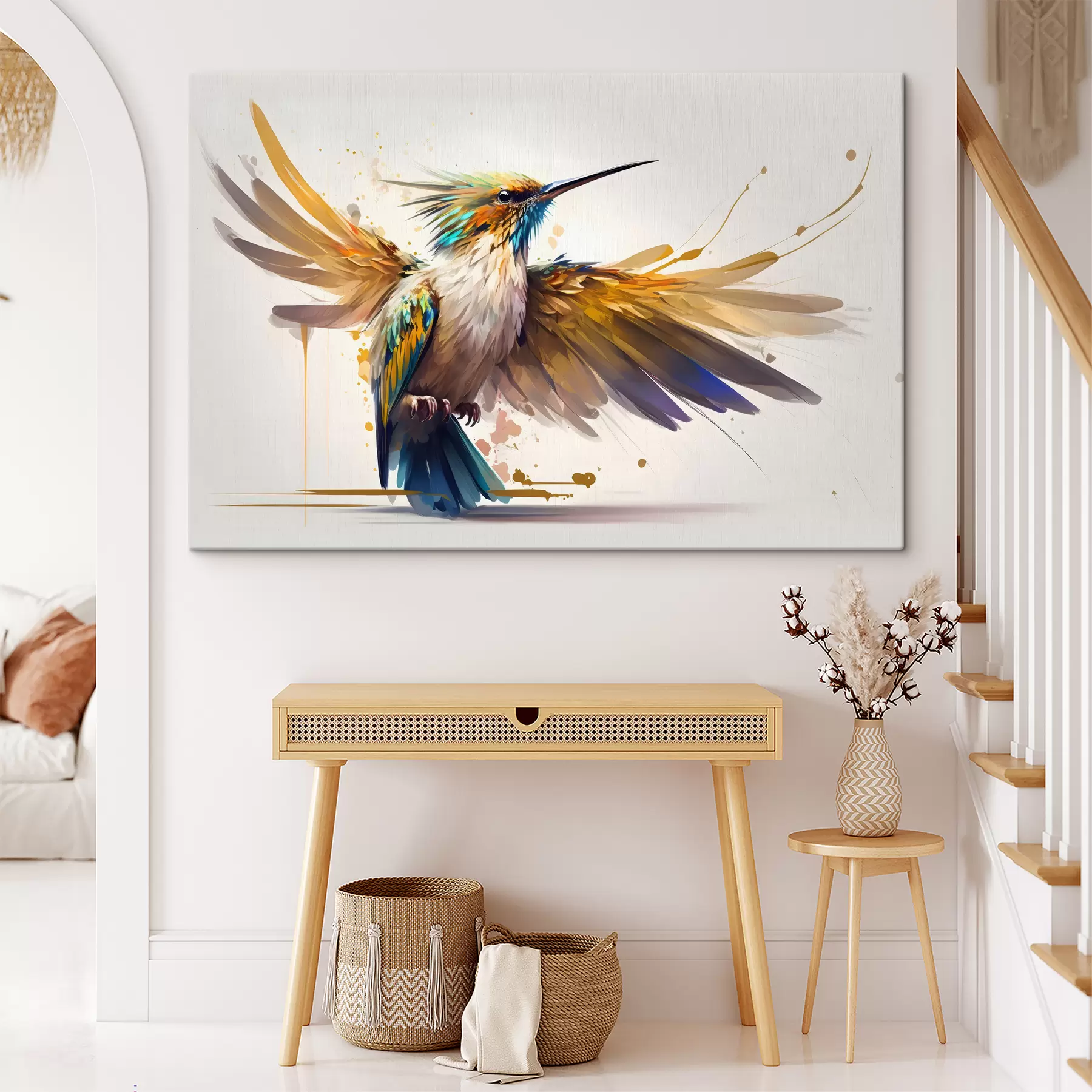 Papier peint photo Colibri lumineux s33552