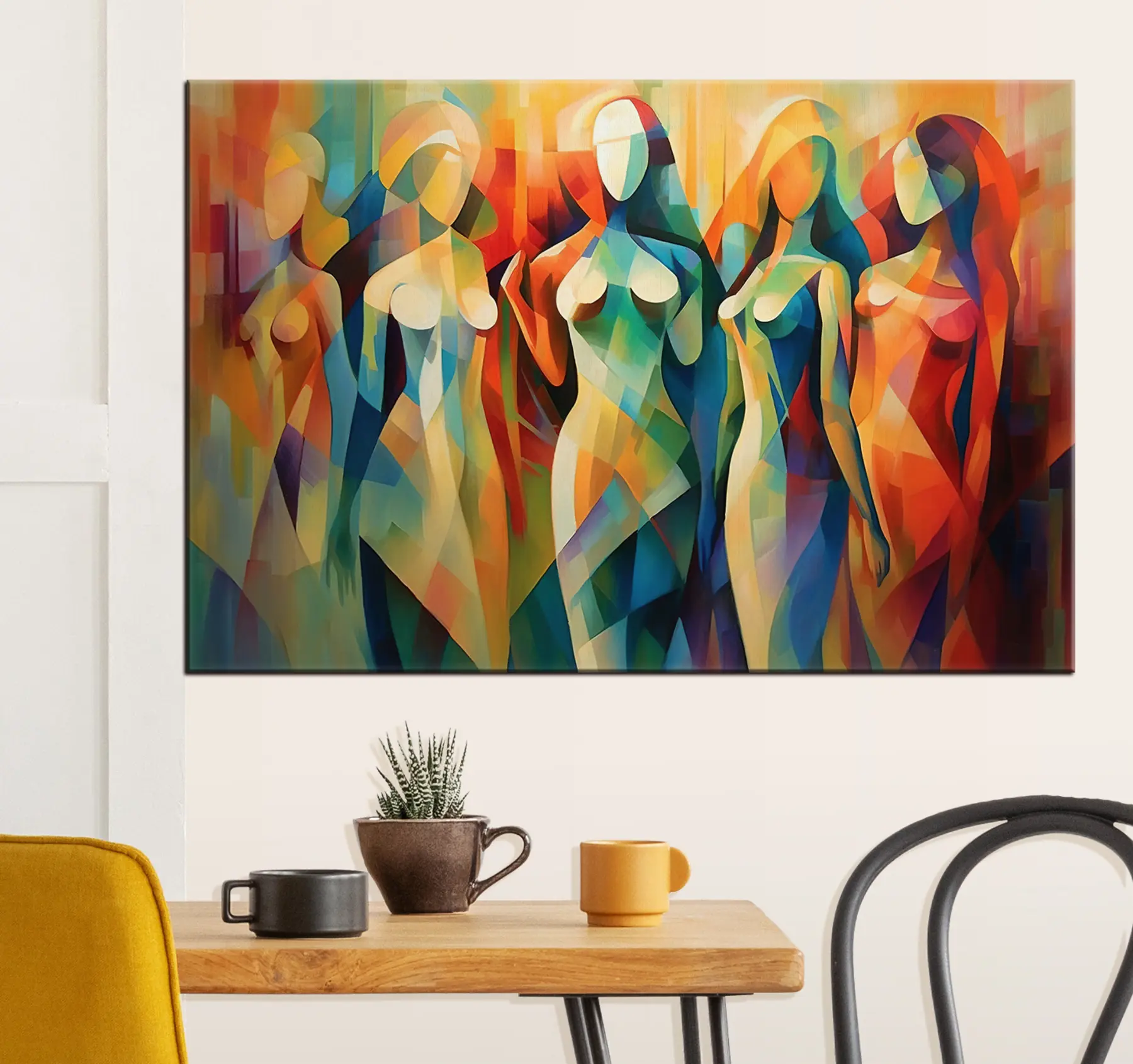  Peintures Silhouettes de femmes s33844