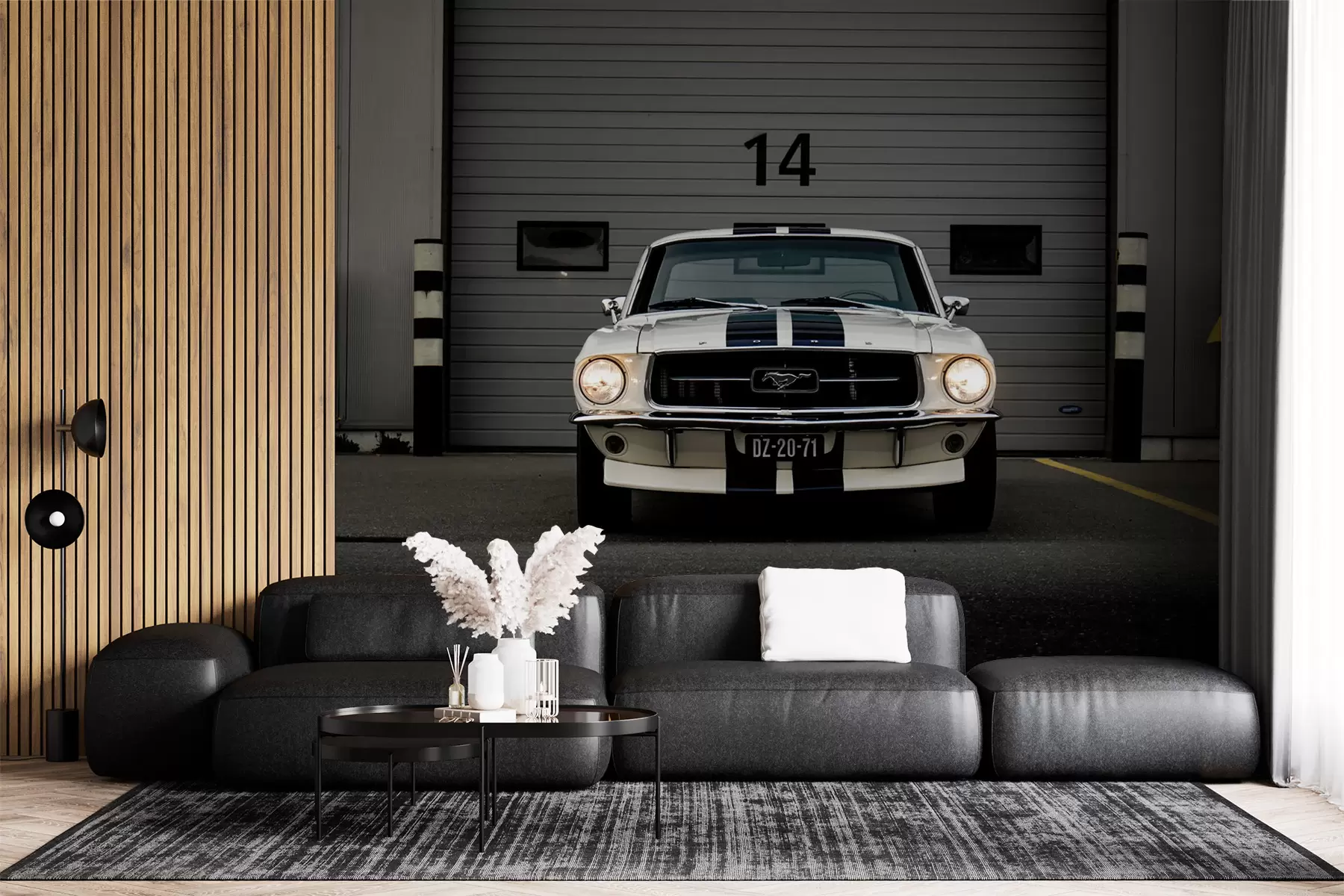 Papier peint photo ford Mustang 1970 u95536