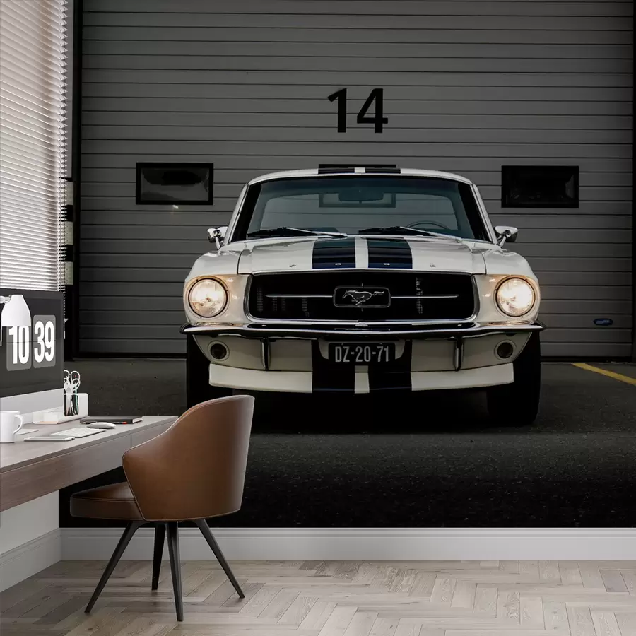 Fotobehang Ford-Mustang uit 1970 u95536
