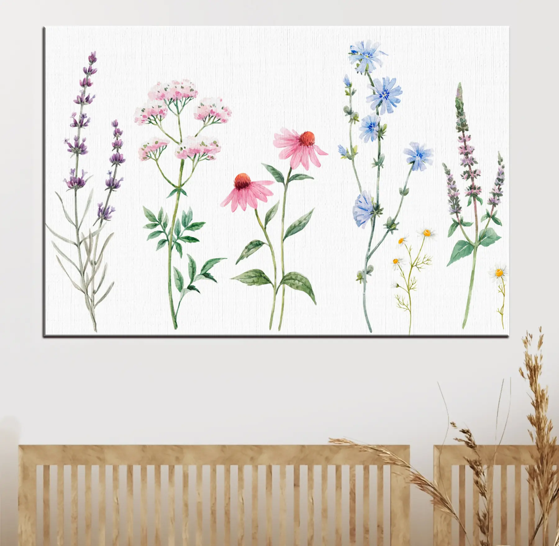  Schilderijen wilde bloemen s34064