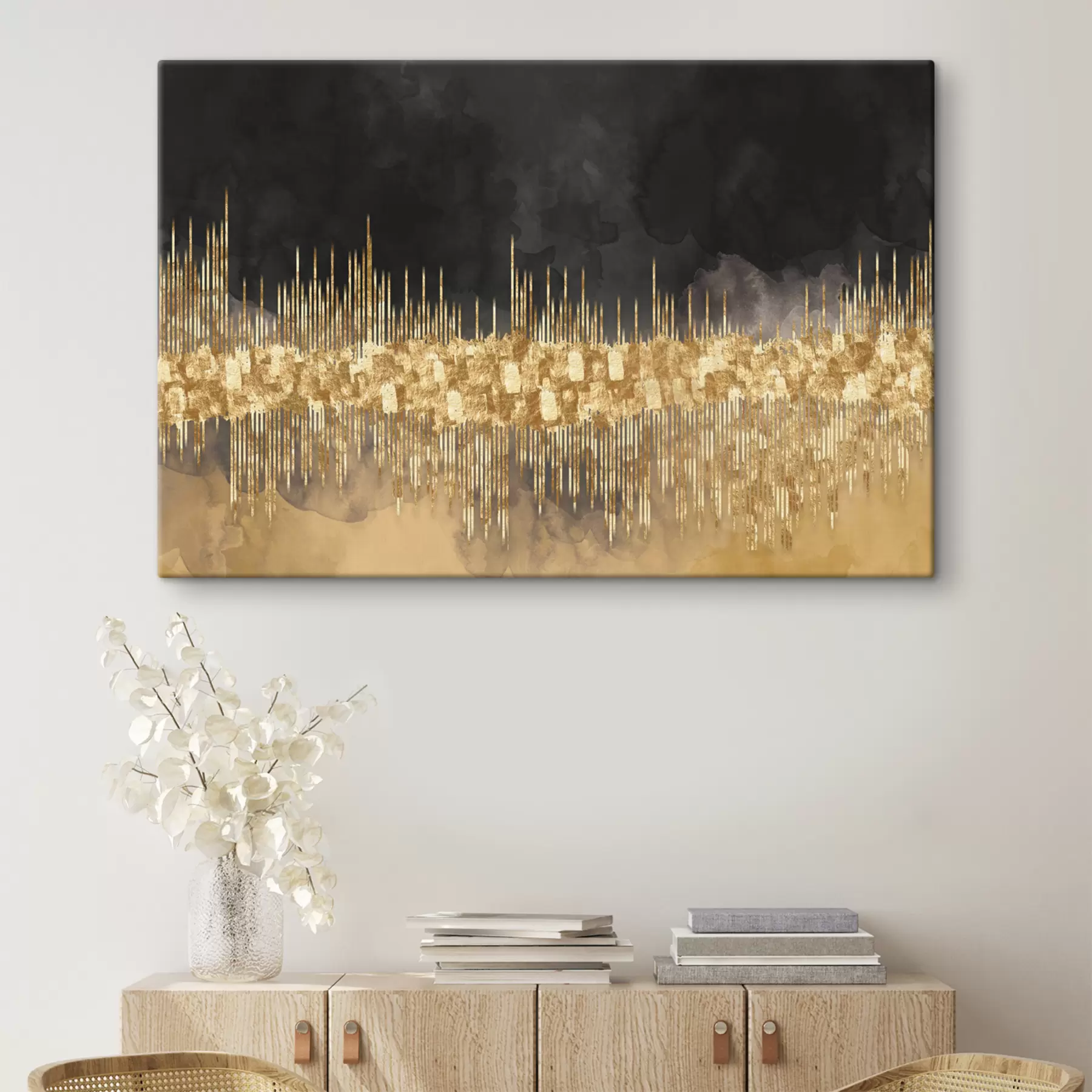 Fotobehang Zwarte rook s34138