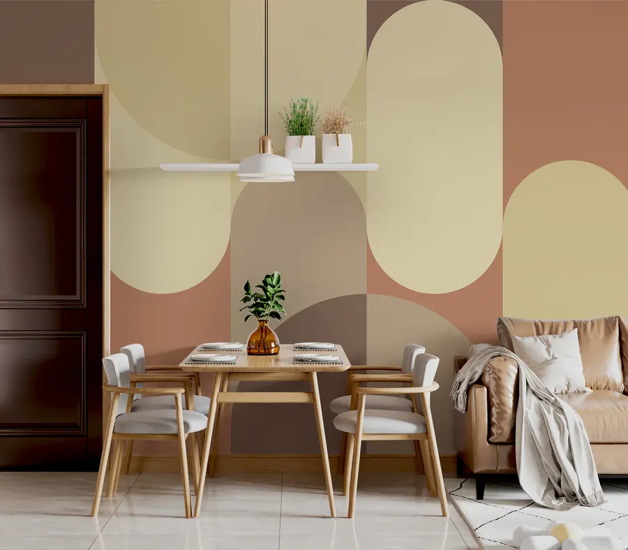 Fotobehang Bauhaus-geometrie u95870