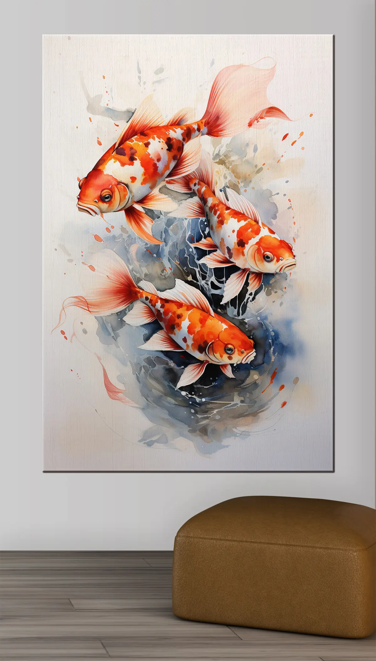  Peintures Koi dans l'étang s34247