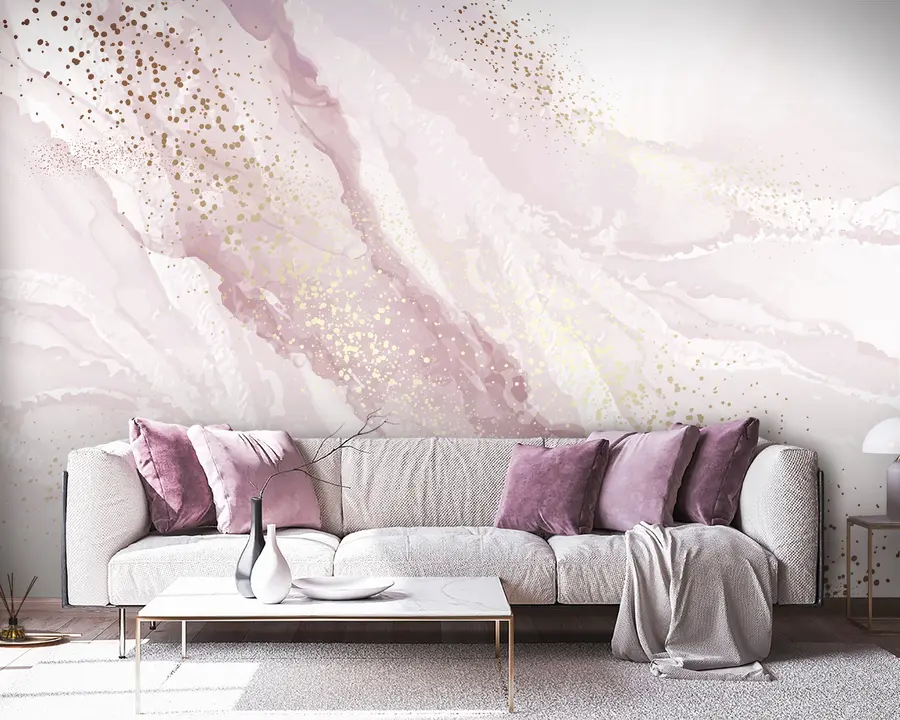 Papier peint photo Peinture abstraite, imitation de la surface en marbre de la pierre u95846