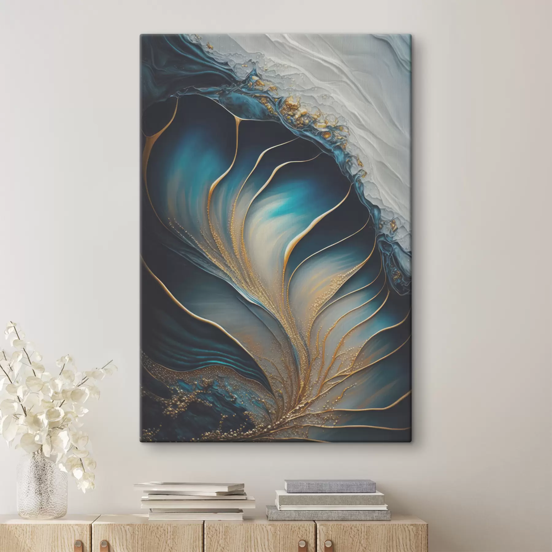  Schilderijen Exclusieve abstracte textuur als achtergrond s34441