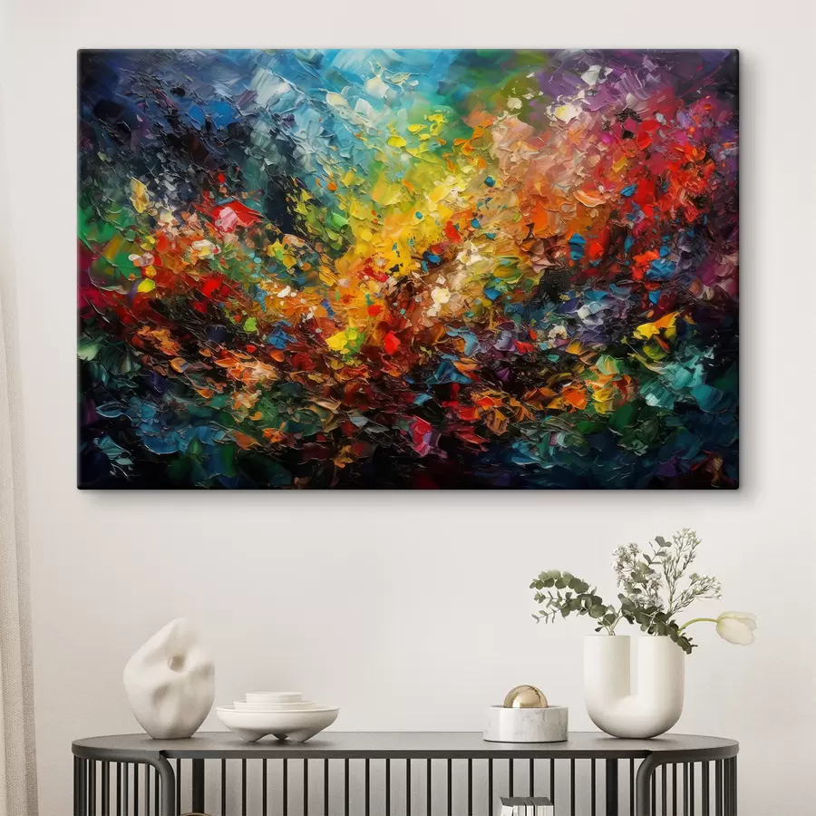  Peintures Arrière-plan de fleurs sauvages et différentes les unes des autres s34451