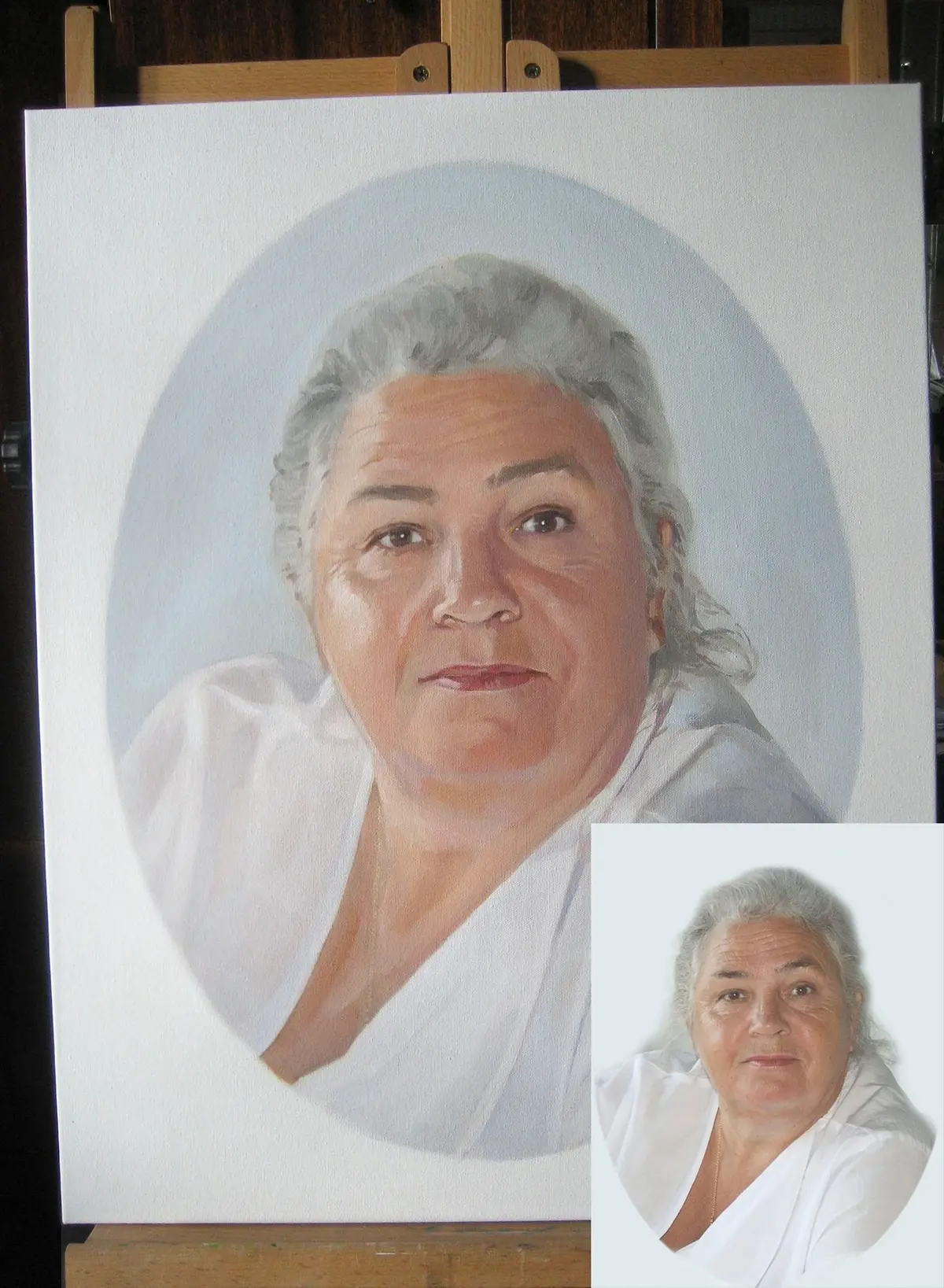  Peintures Front, nez et joue s34635