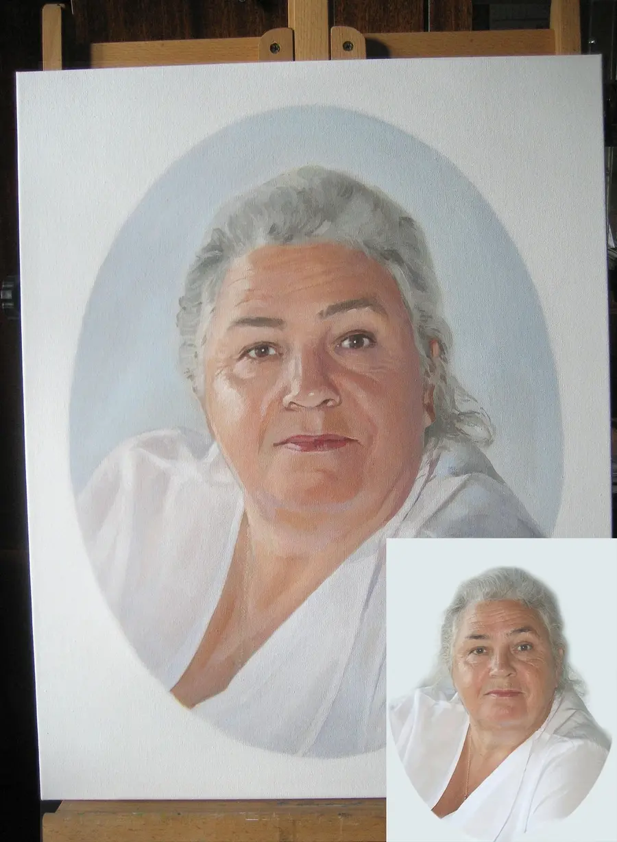  Peintures Front, nez et joue s34635