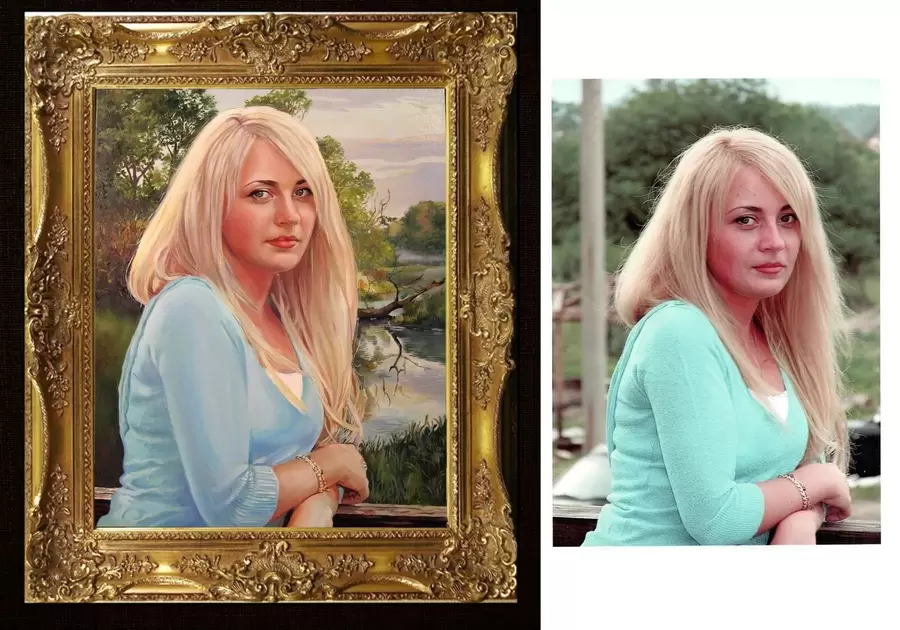  Peintures Expression faciale, nature et photographie au flash s34636