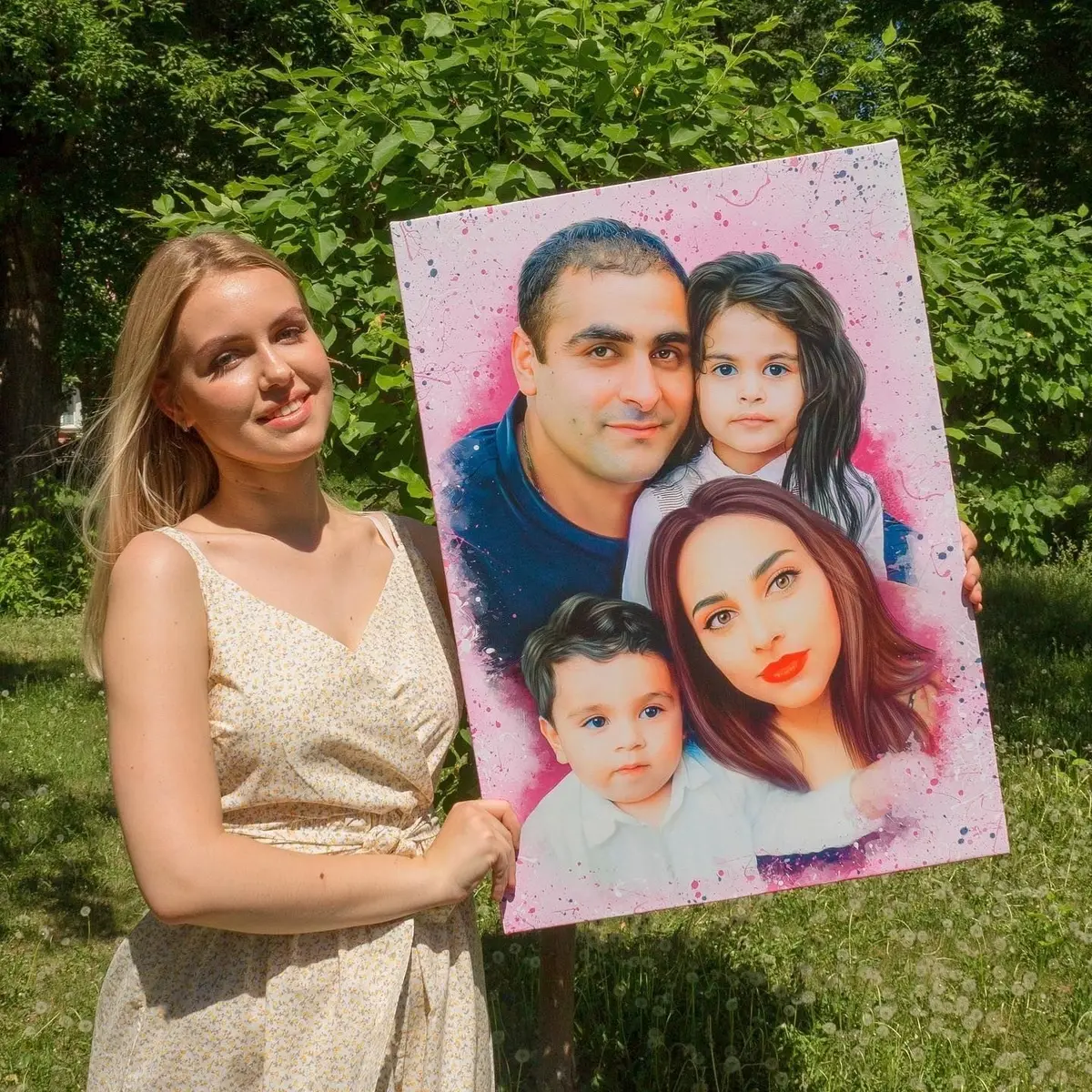  Peintures Visage, expression faciale et sourire s34647