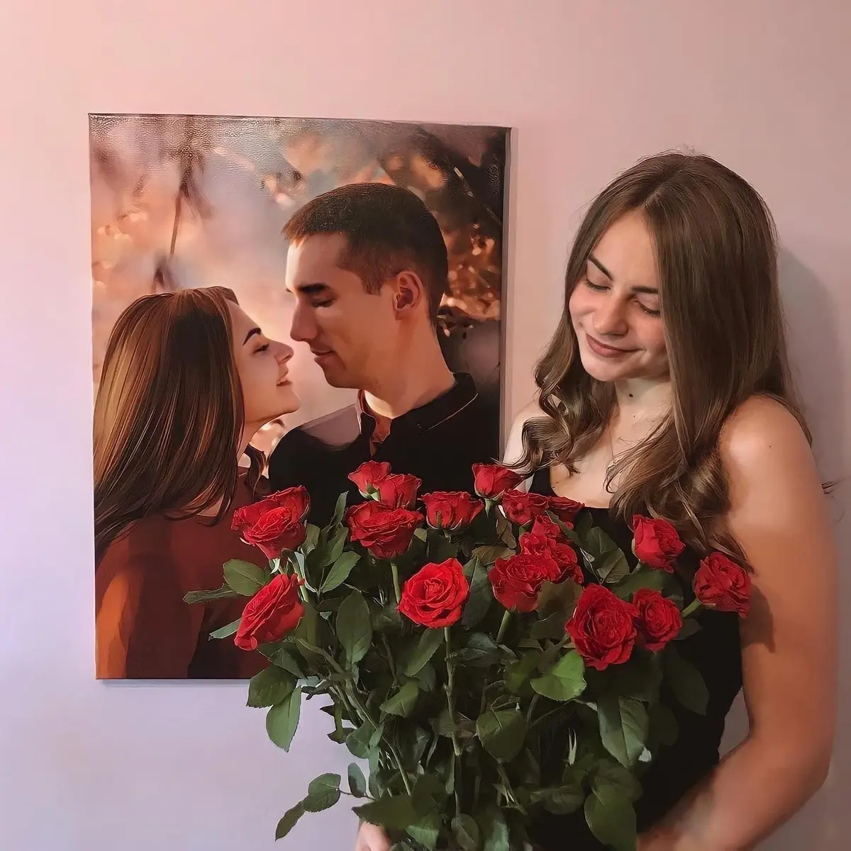  Peintures Fleur, plante et sourire s34655