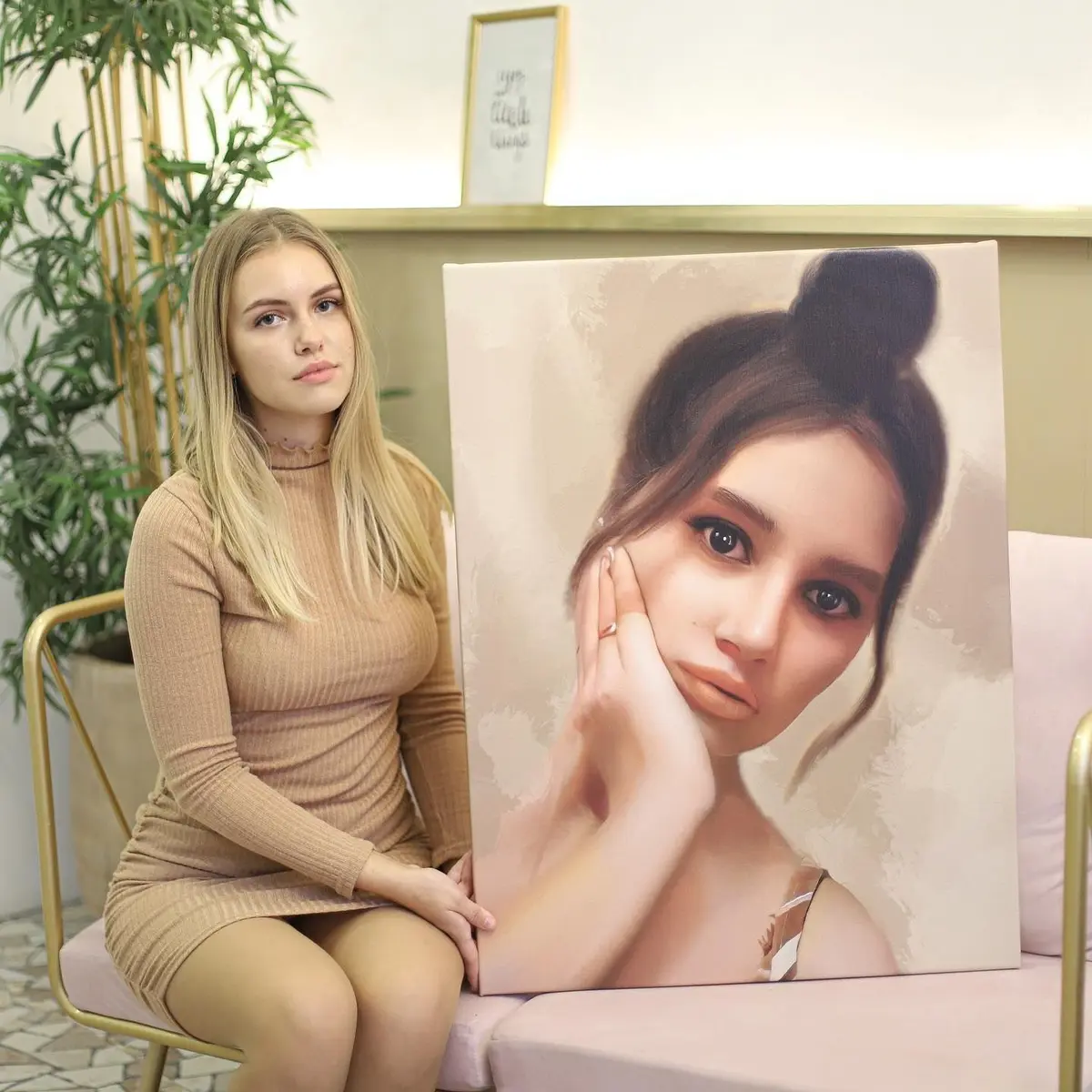  Peintures Peau, sourcils et épaule s34663