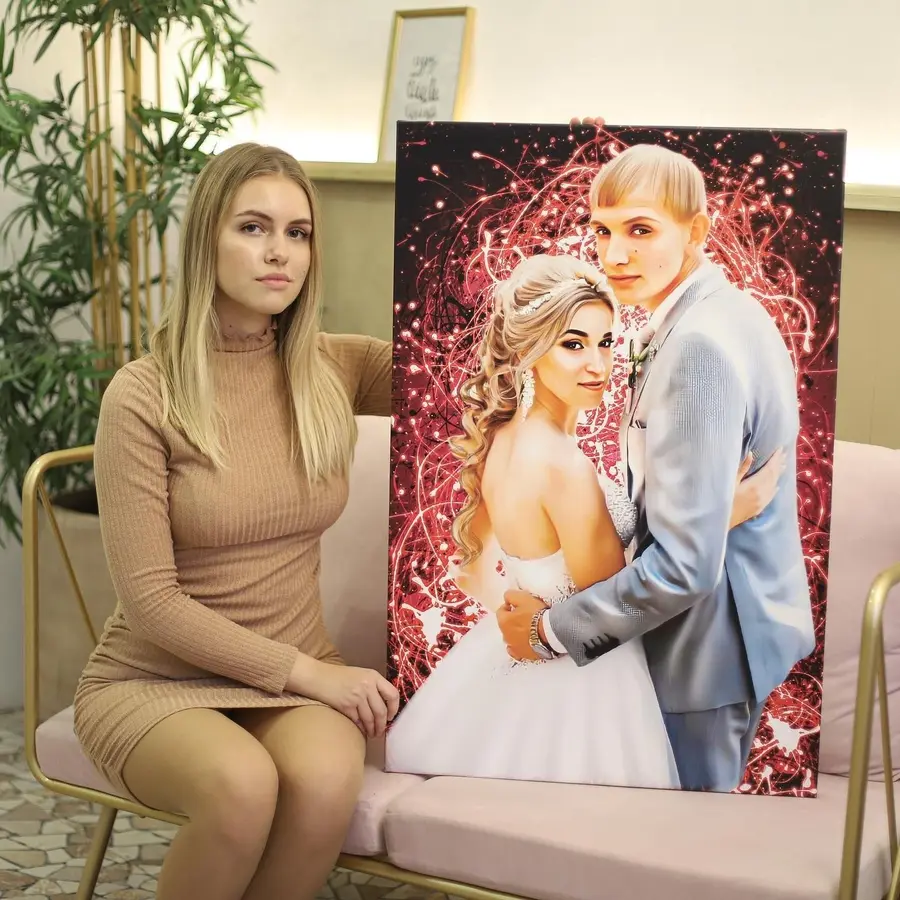  Peintures Plante, bonheur et art s34664