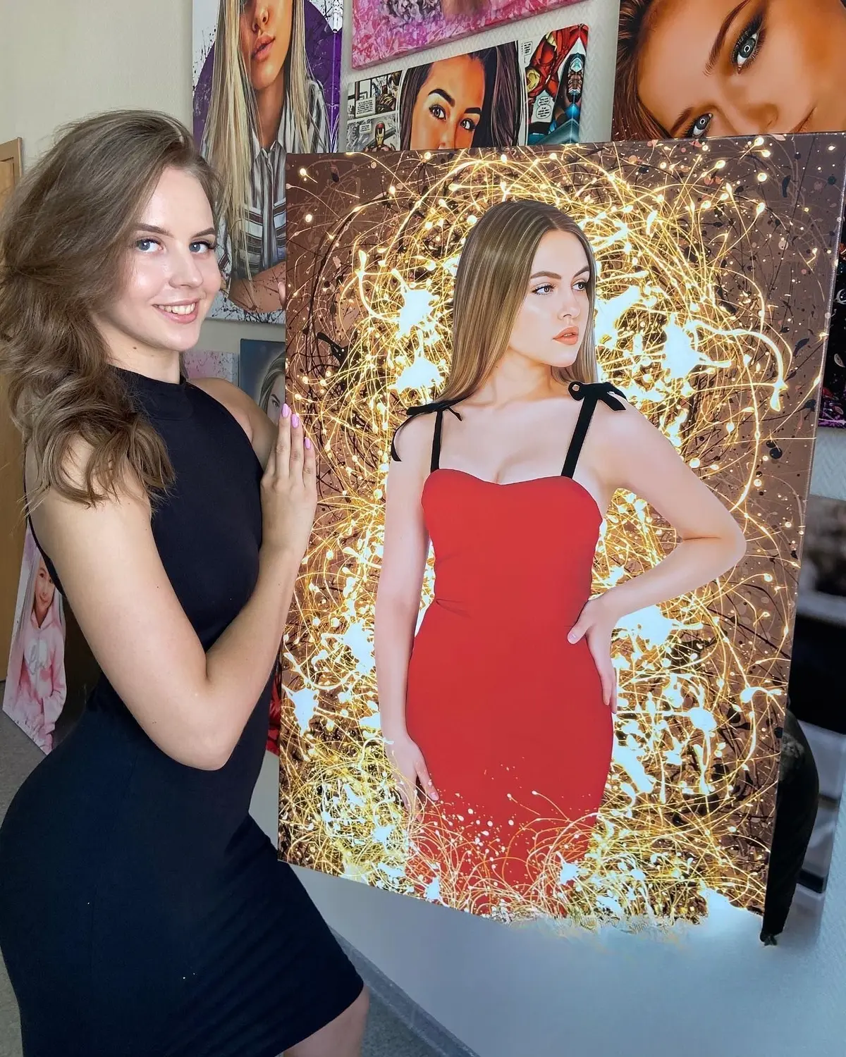  Peintures Cheveux, articulations et tête s34666