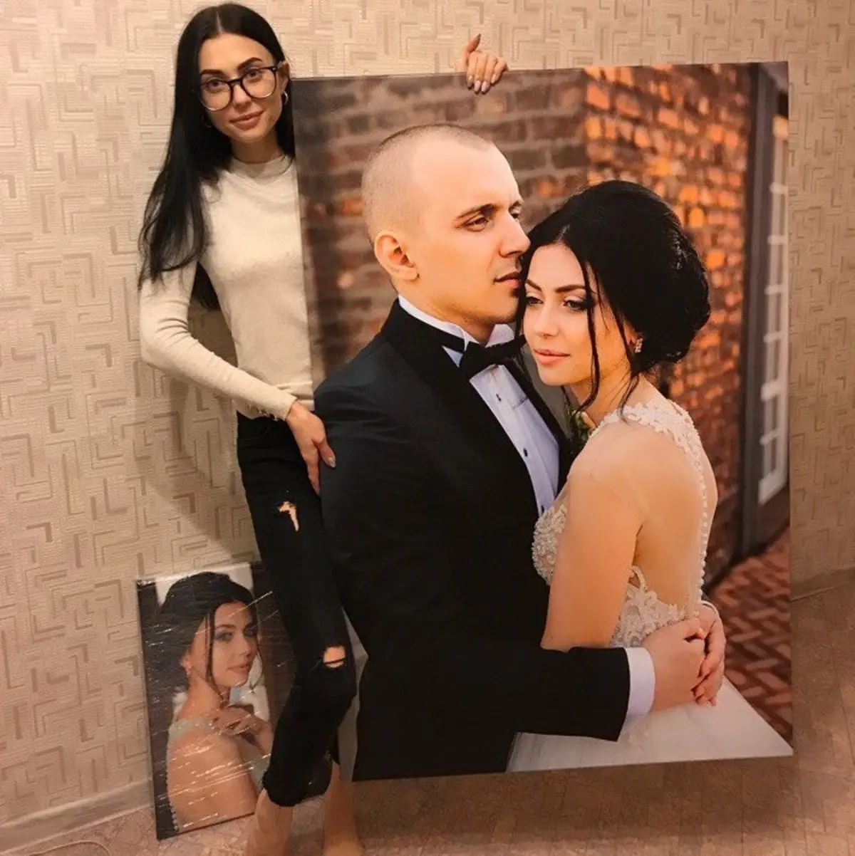  Schilderijen Schouder-, lach- en flitsfotografie s34690