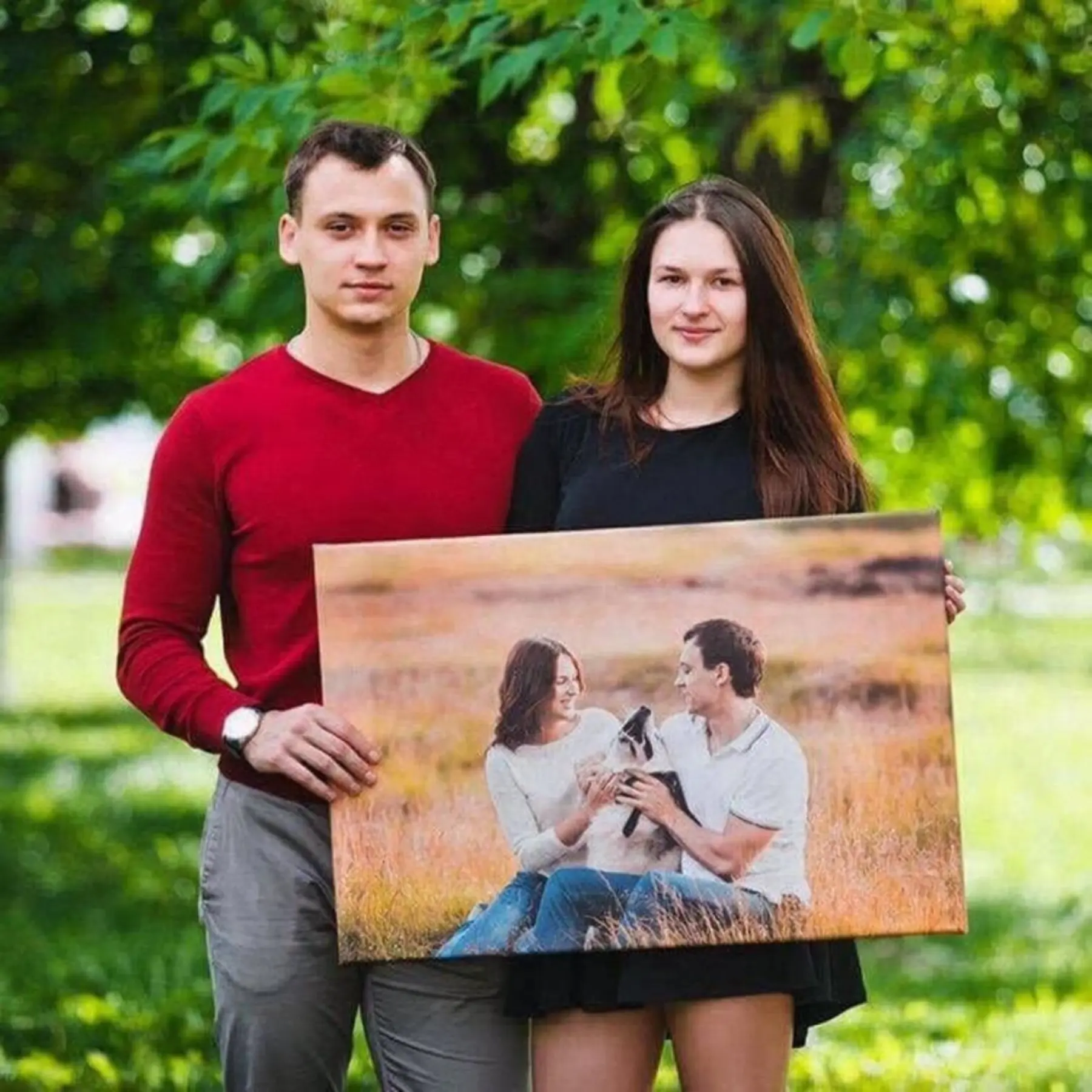  Peintures Photographie, expression faciale et vert s34691