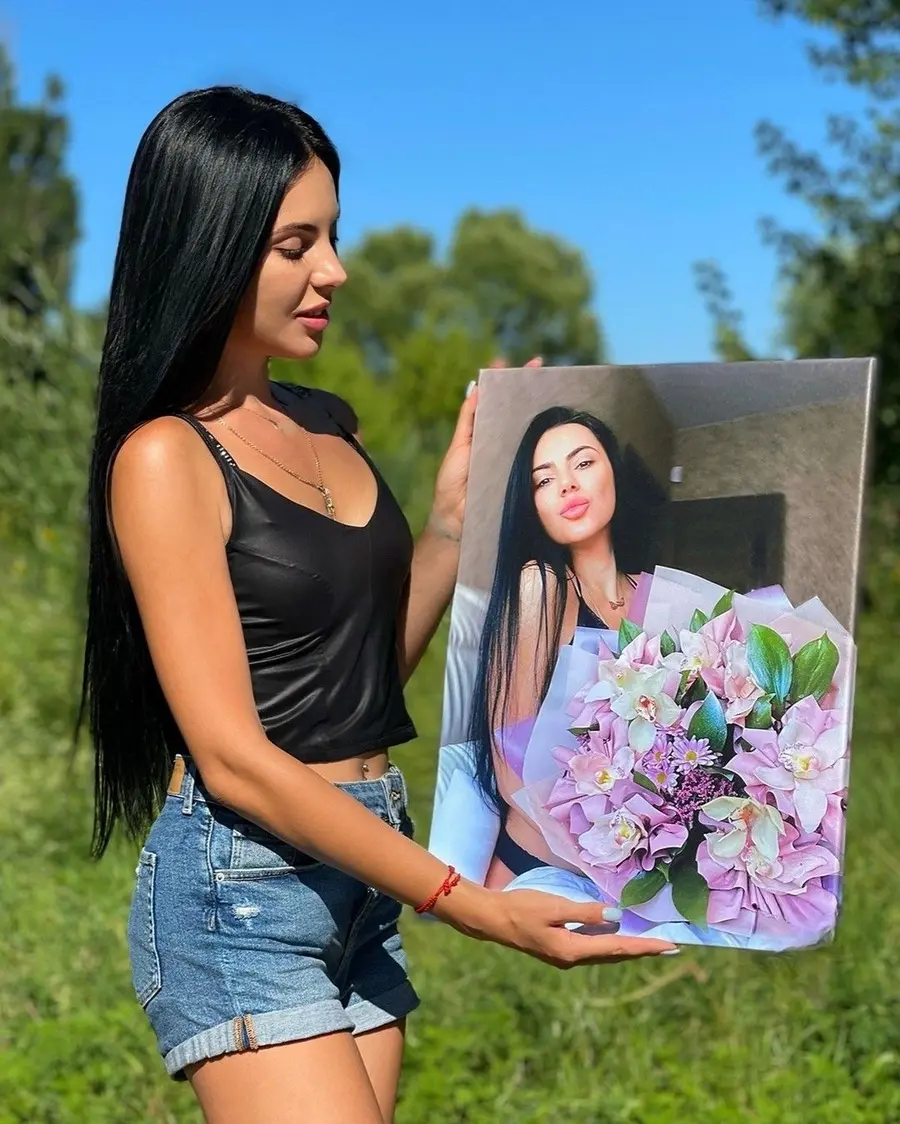  Peintures Ciel, plantes et personnes dans la nature s34708