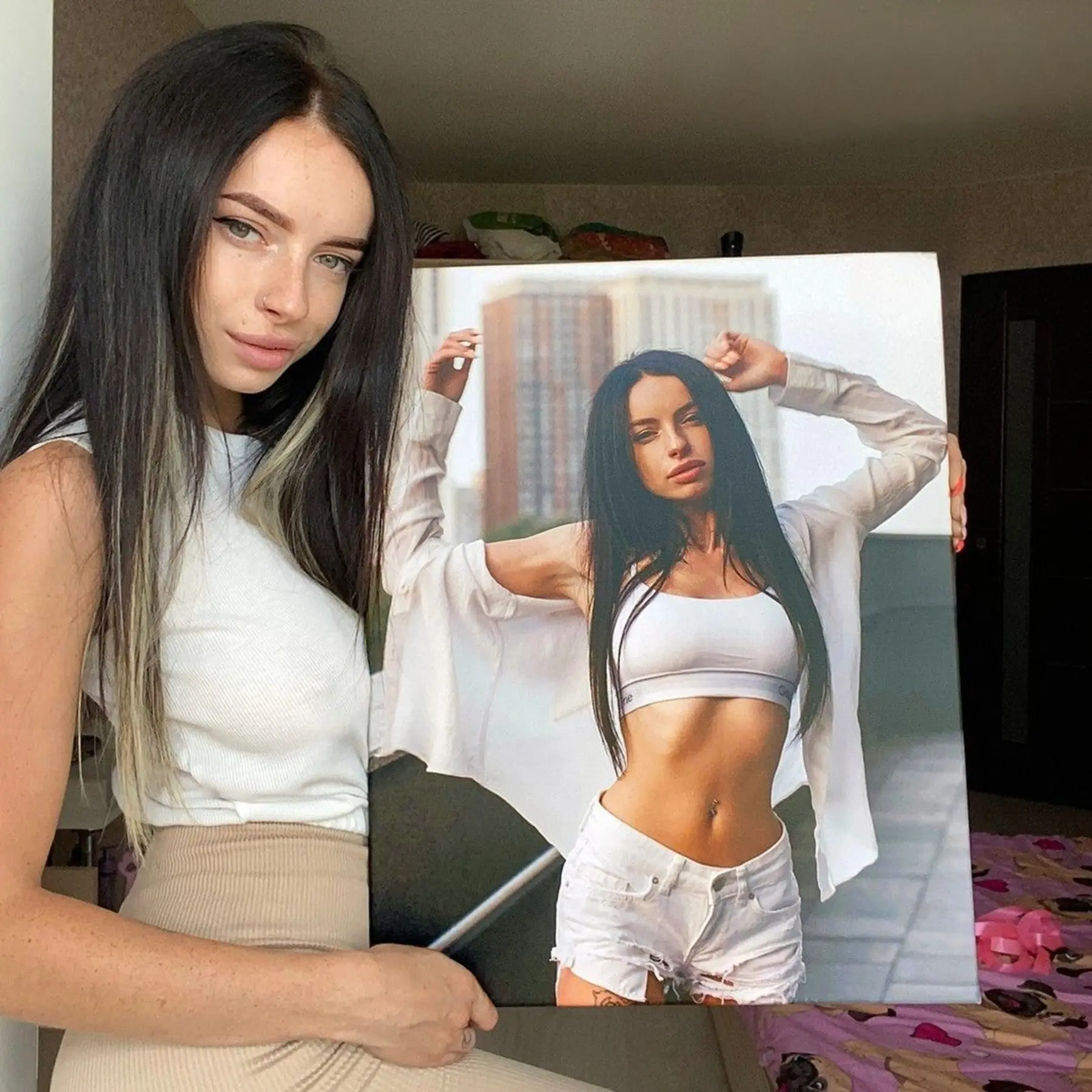  Schilderijen Schouder, spier en wimper s34709