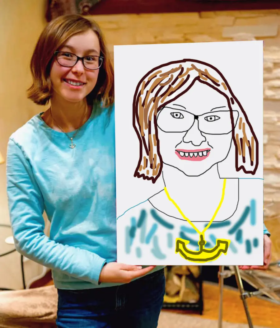  Peintures Lunettes, soins de la vue et sourire s34836