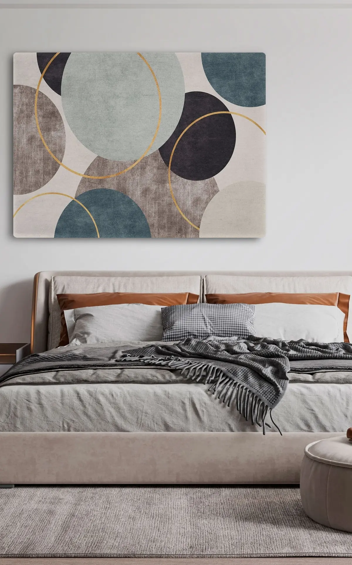  Schilderijen Grafische vormen van bollen s34791