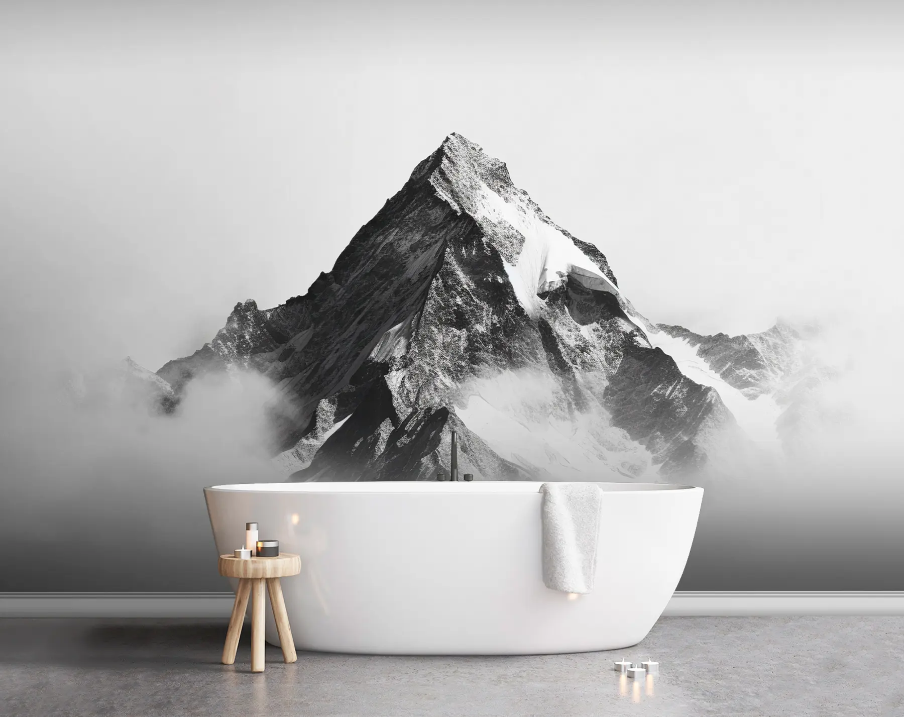 Fotobehang Berglandschap ontspannen u96033