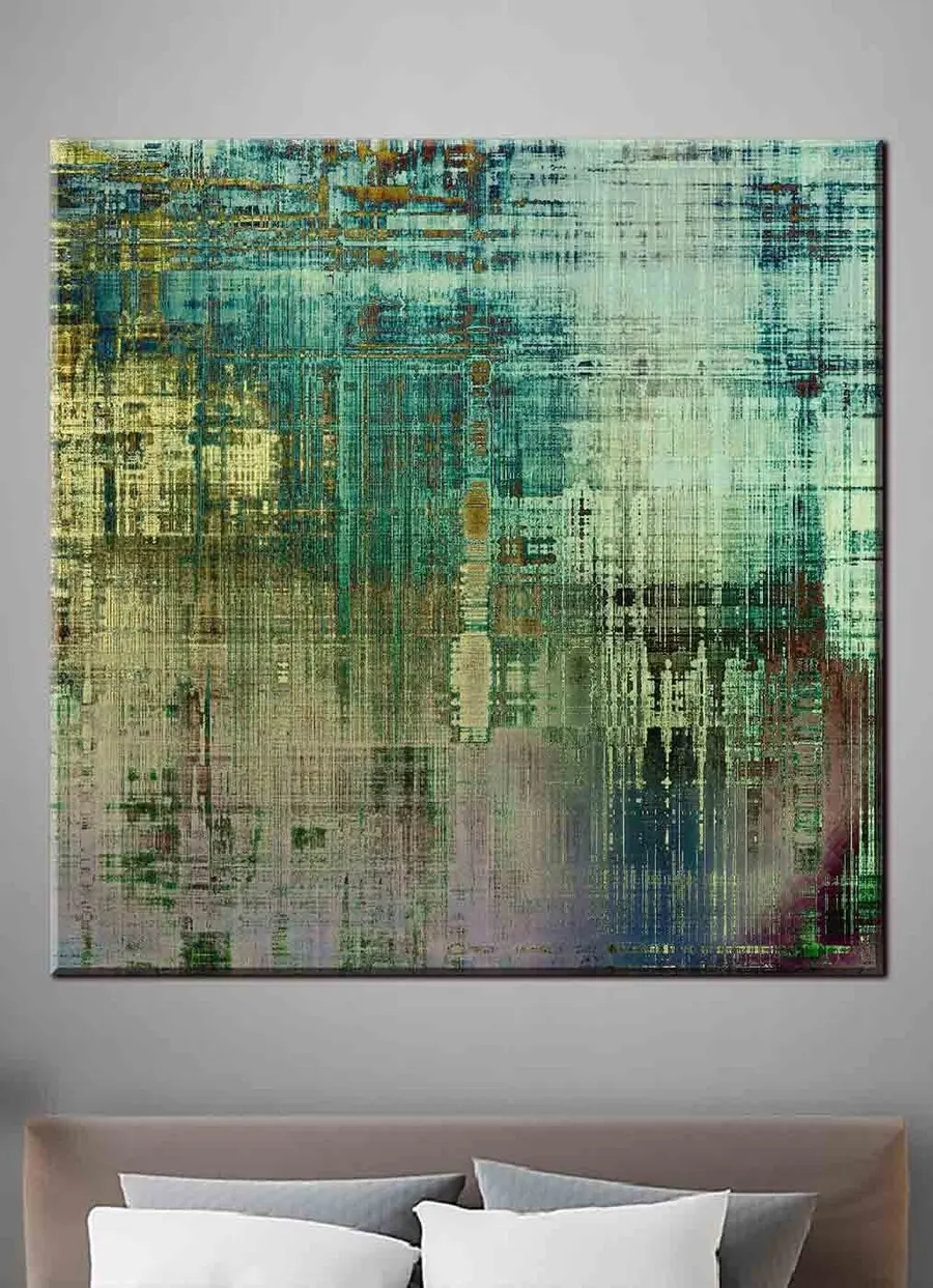  Peintures Fond grunge avec des motifs de différentes couleurs s34626