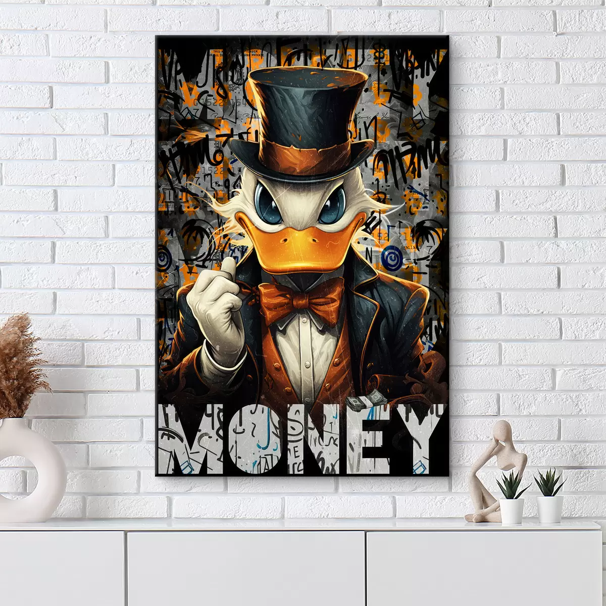  Peintures Image détaillée du canard Dagobert s35181