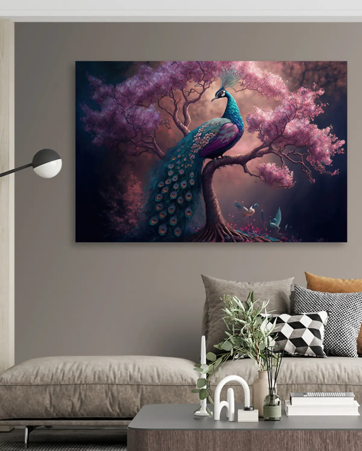  Peintures Beau paon s34875