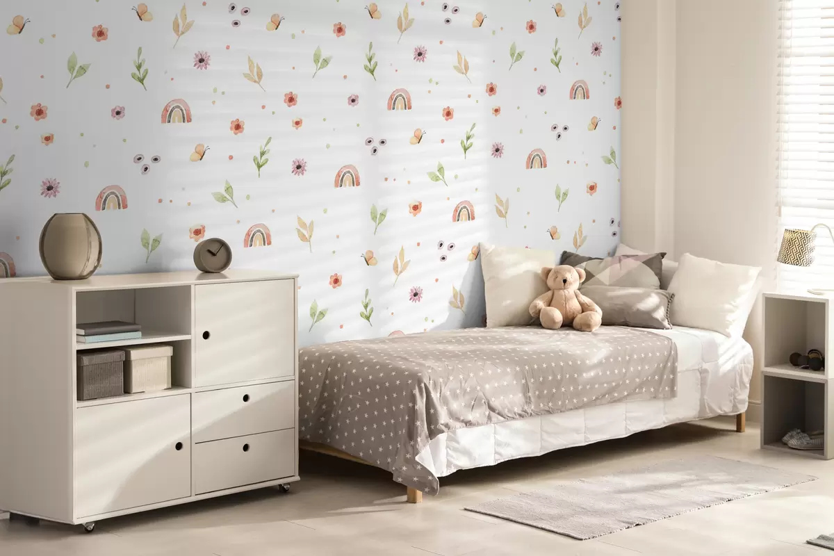 Fotobehang Waterverftekening voor kinderen u96608