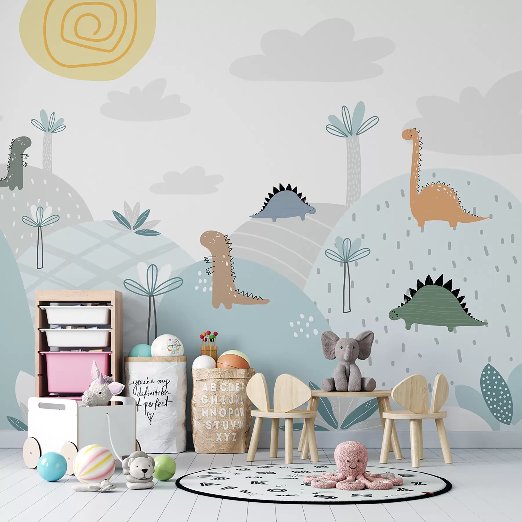 Papier peint photo Monde des dinosaures u96460