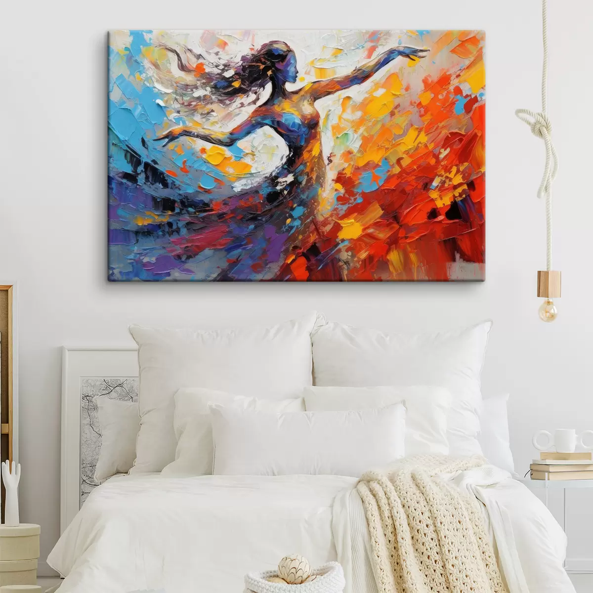  Peintures Abstraction, peinture de fille s35379