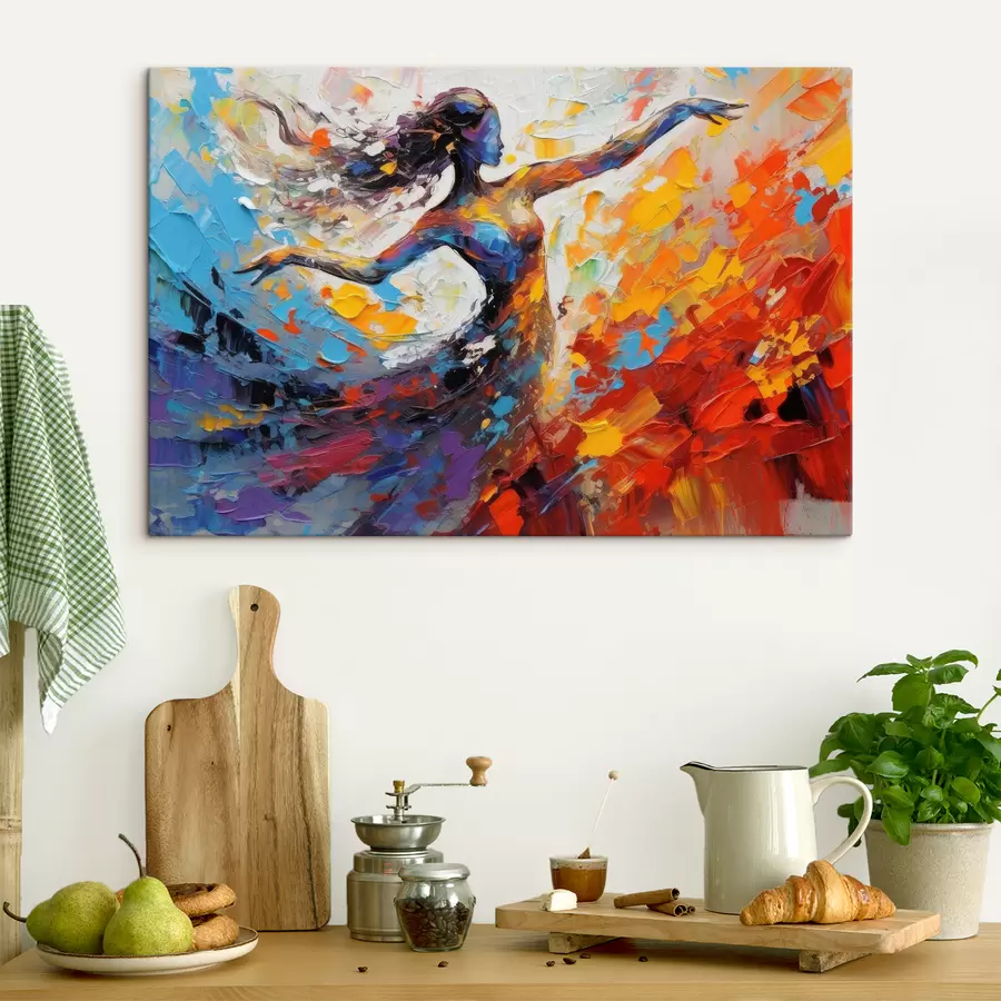  Peintures Abstraction, peinture de fille s35379