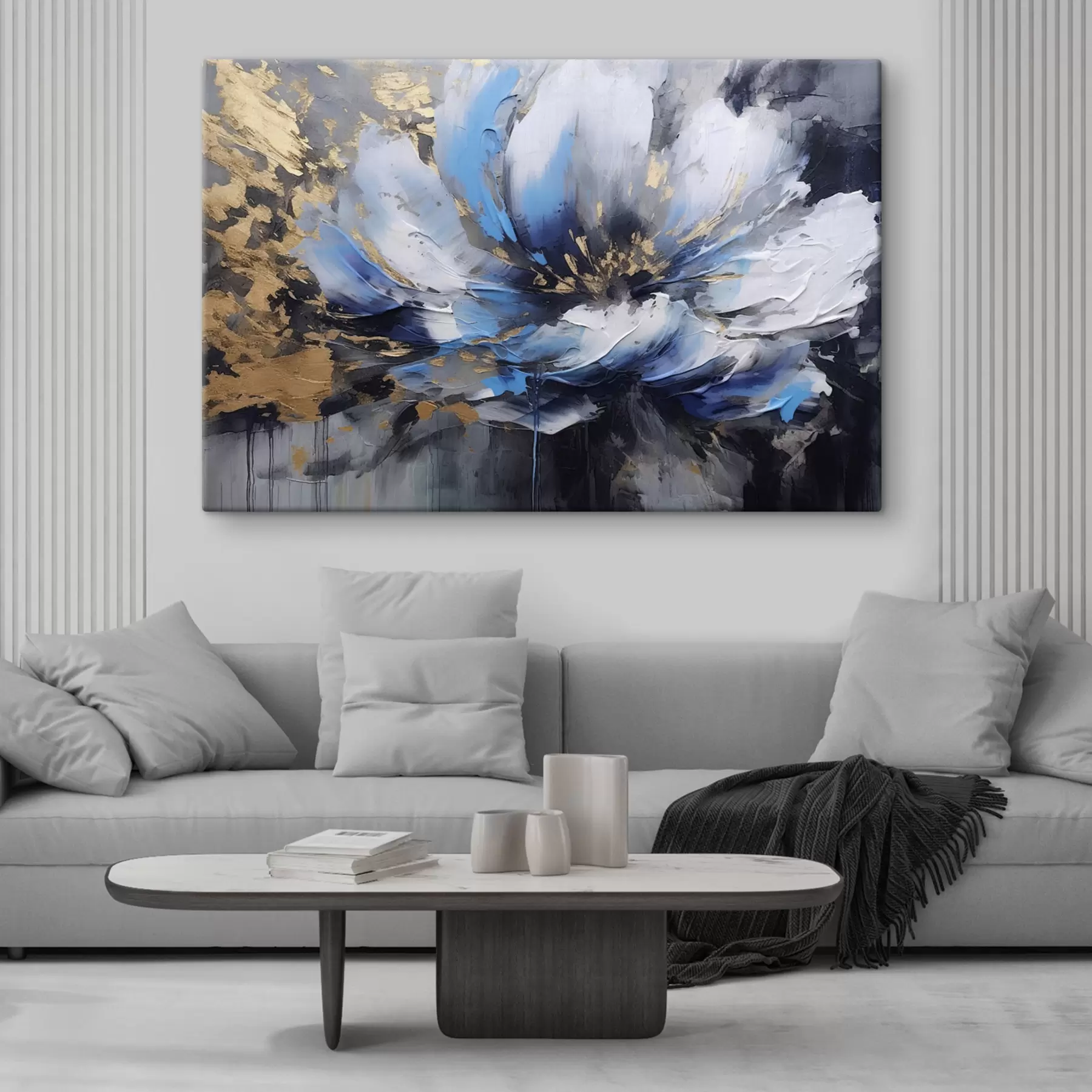 Fotobehang grote bloem s35384