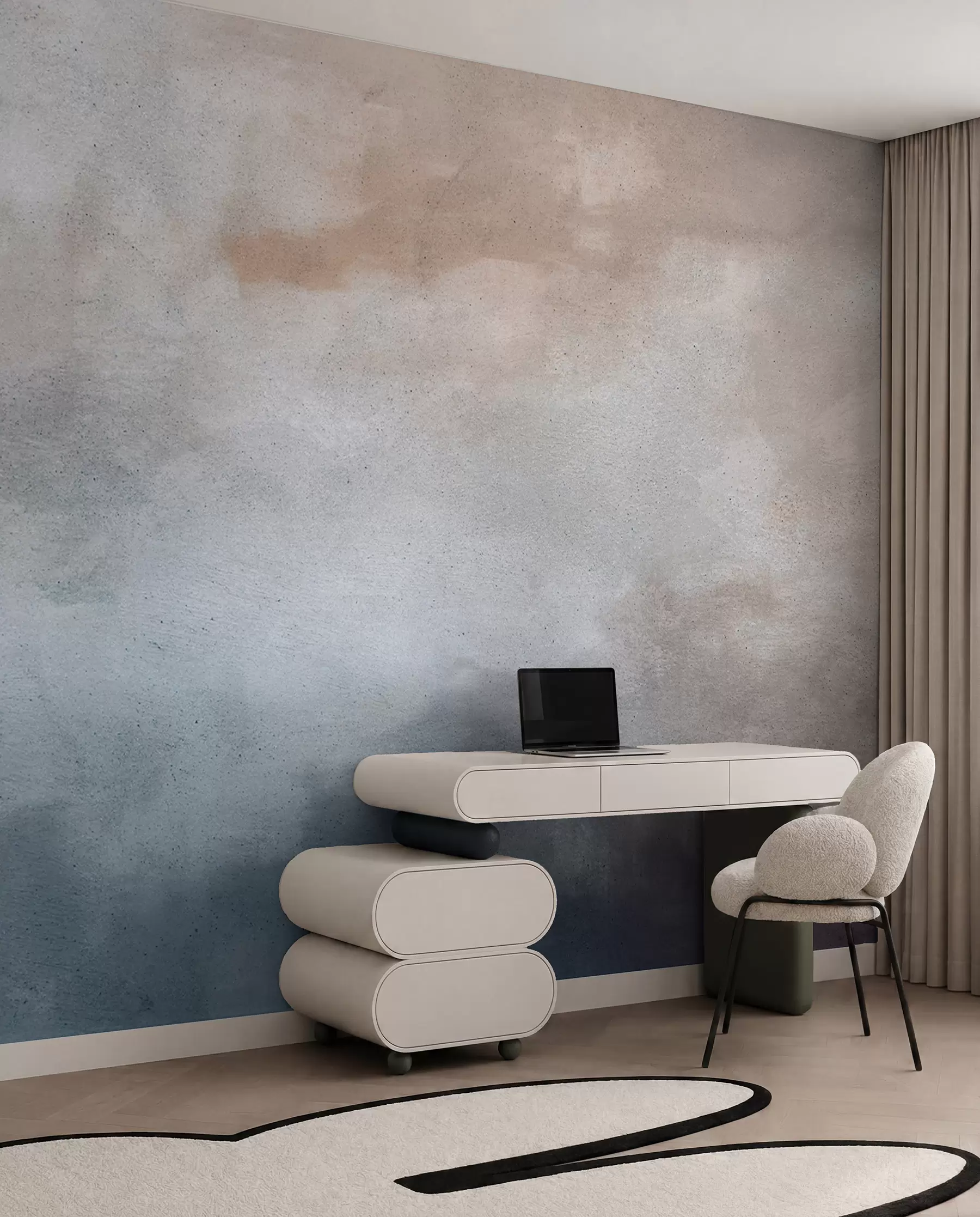 Fotobehang Rokerig beton u97229