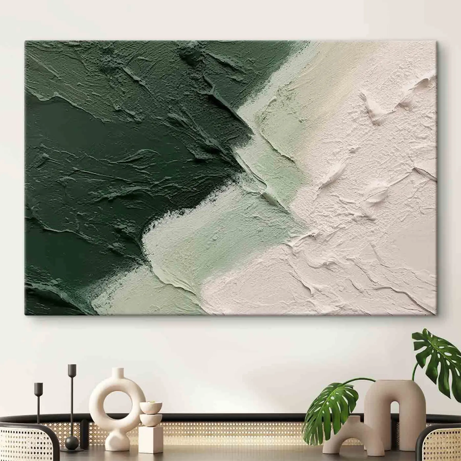  Schilderijen Vintage geometrische illusie in minimalistische stijl s35578