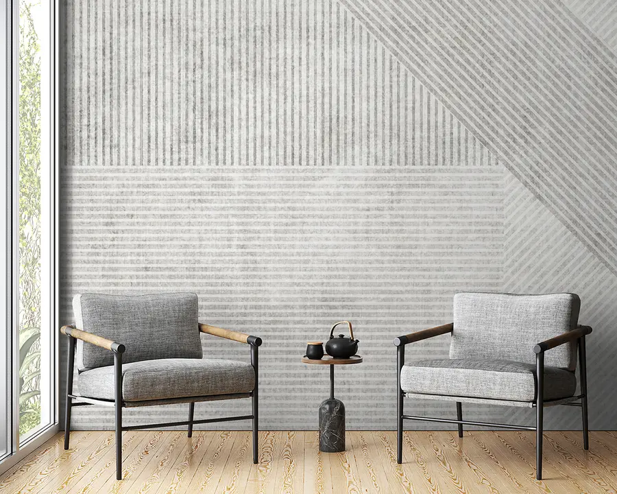 Papier peint photo Lignes géométriques vintage u96331