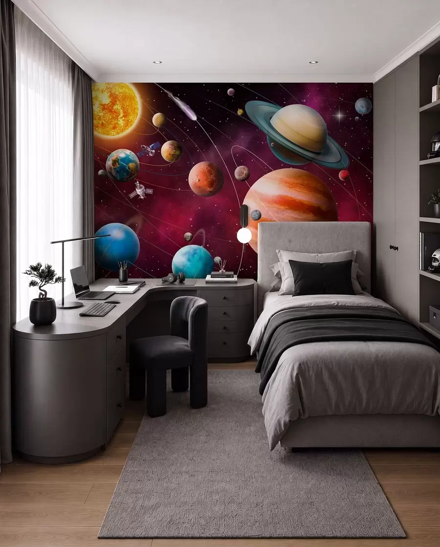 Papier peint photo Objets spatiaux du système solaire u97423