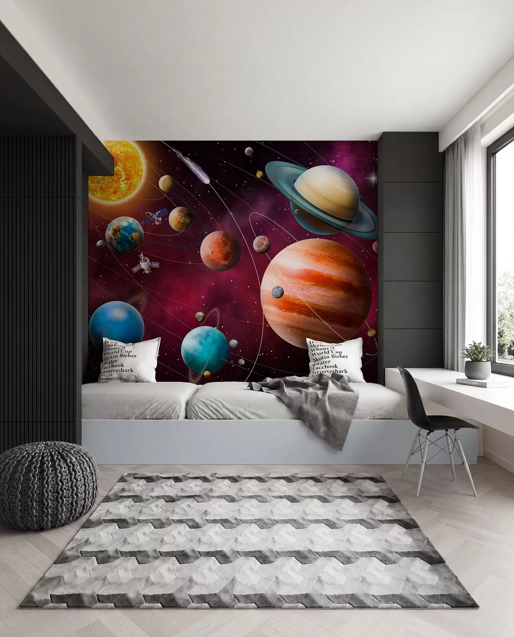 Fotobehang Ruimteobjecten van het zonnestelsel u97423