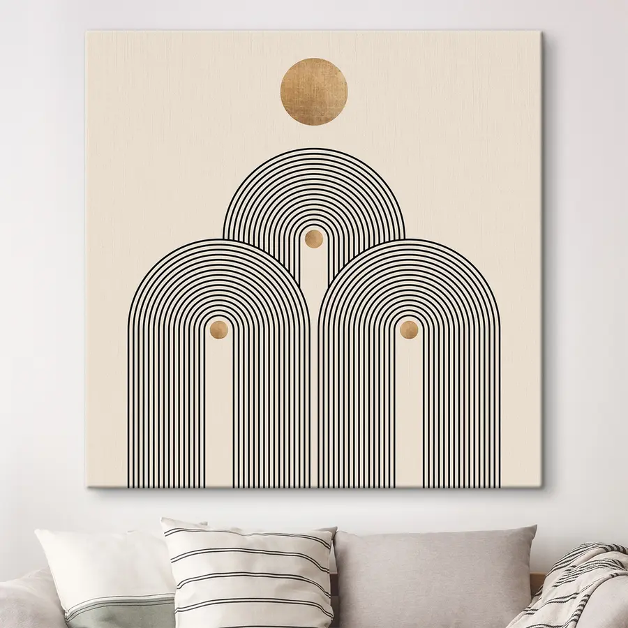  Peintures Géométrie dans le style Boho s35929