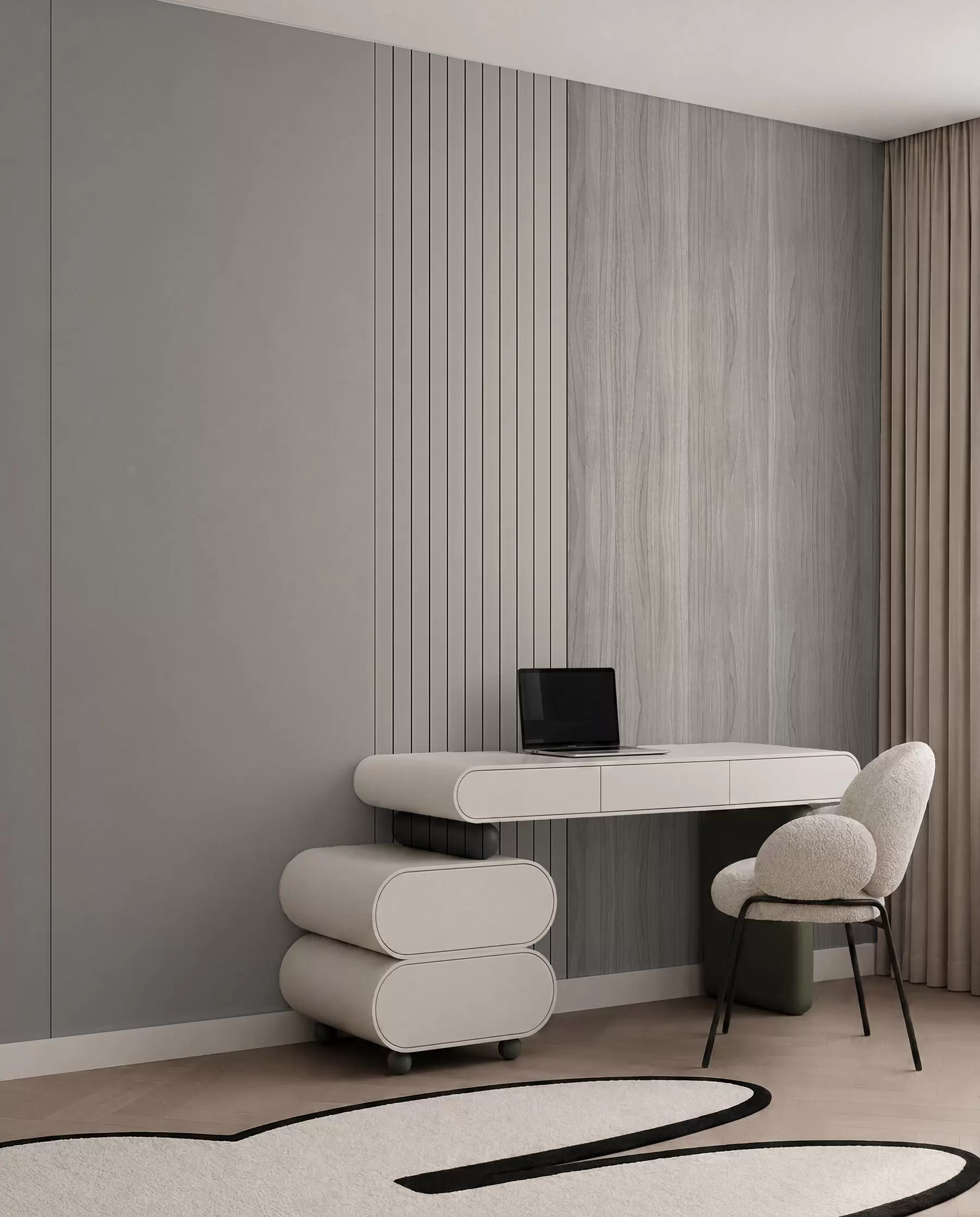 Fotobehang Fijne houtlijnen u97549