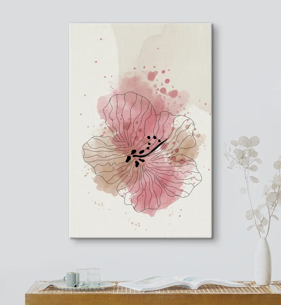  Peintures Fard à joues rose à l'aquarelle s36136