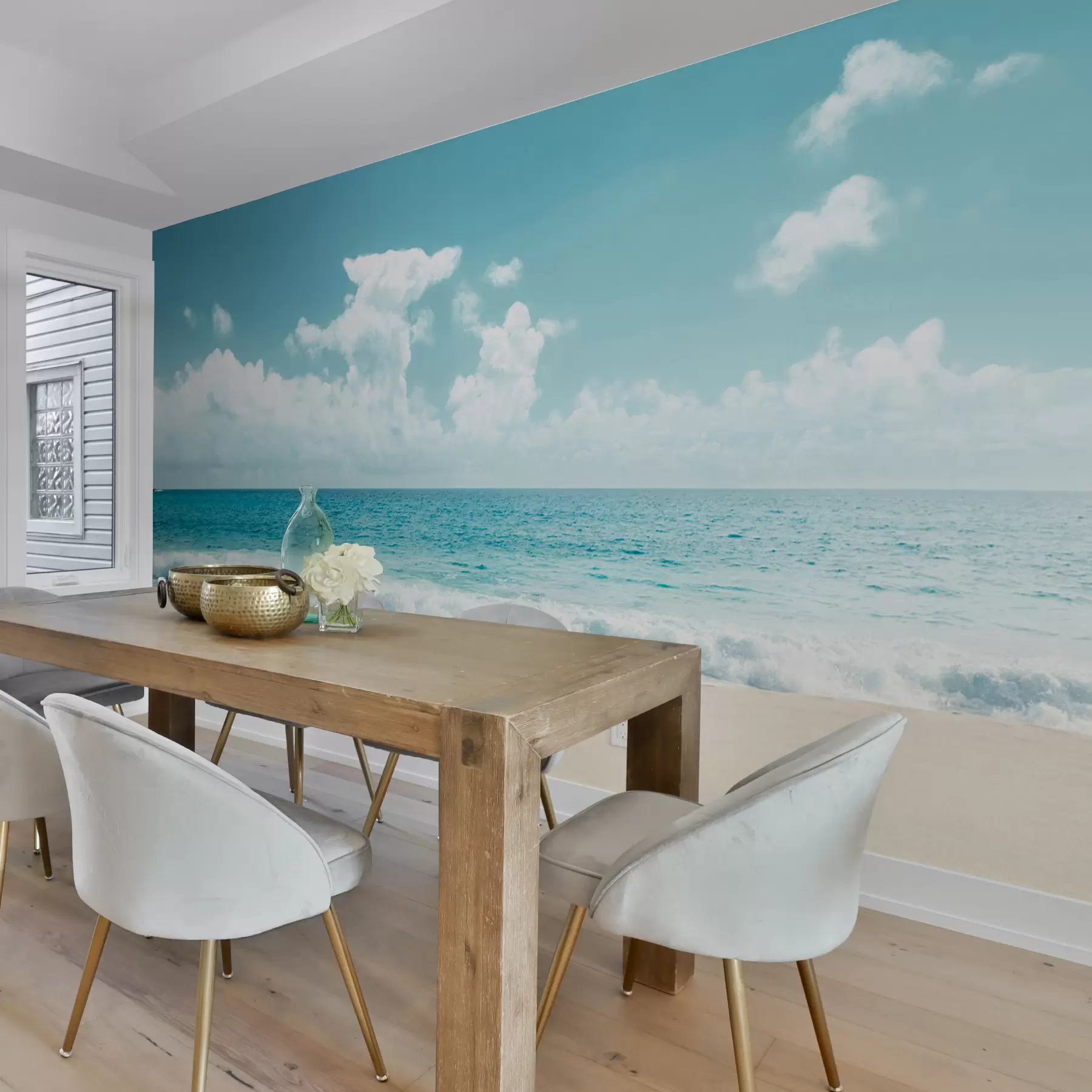 Fotobehang Malediven strand u97884