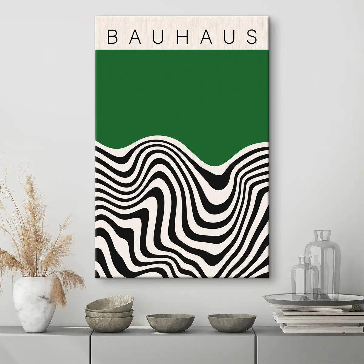  Peintures Vagues abstraites Bauhaus s36213