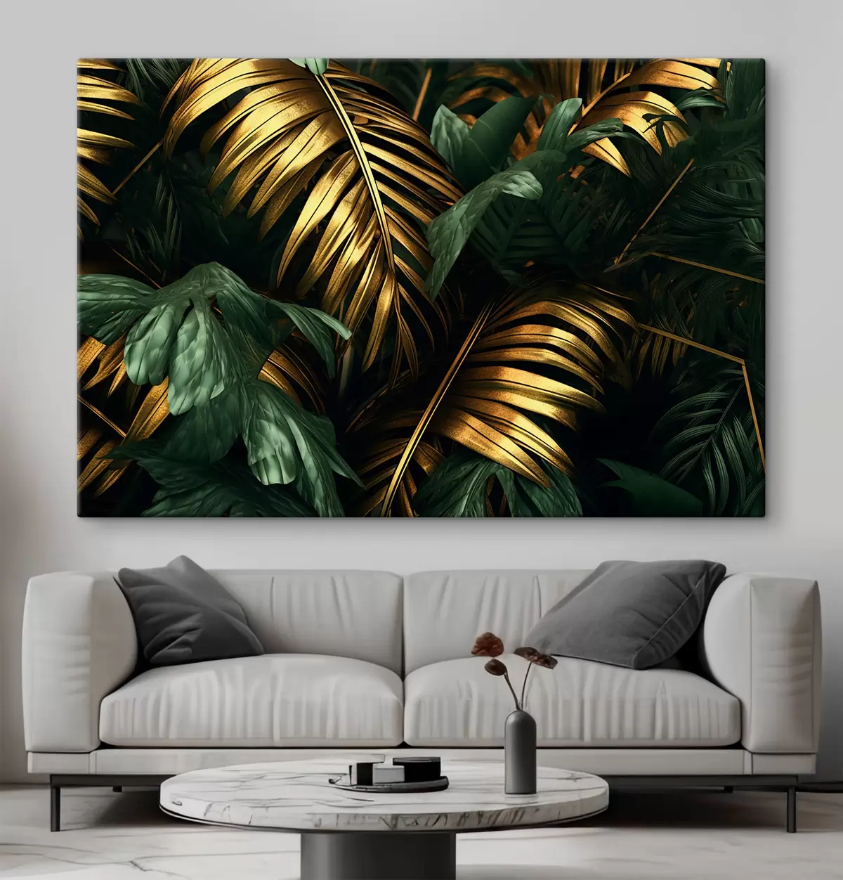  Peintures Feuillage luxuriant aux couleurs vives s36293